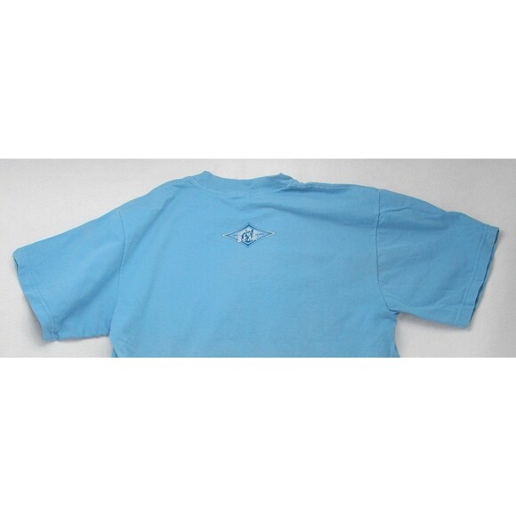 Bear Surf  T-Shirt Mens Size Medium Old Logo Cotton Blue Vintage Made In USA - Picture 3 of 7